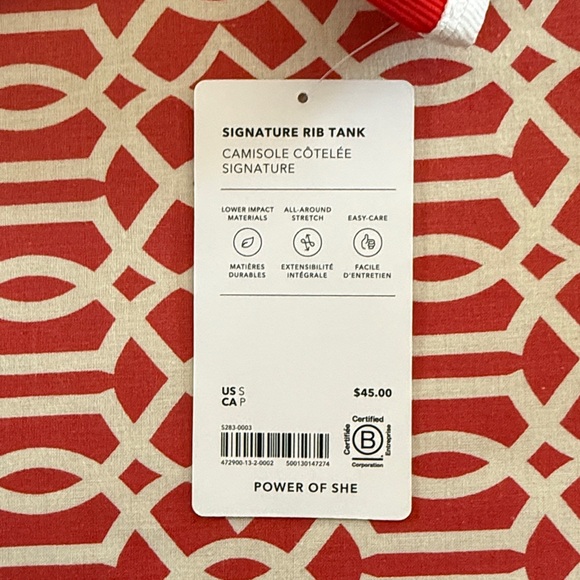 New! Athleta Signature Rib Tank - Picture 6 of 10